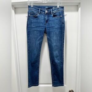 J. Jill Authentic Fit Slim  Ankle Crop Jeans size 2 petite